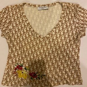 Vintage Dior Crop Top